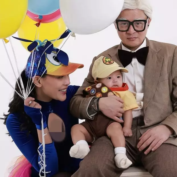 Meski putus, DJ Bravy kerap main ke rumah Erika Carlina untuk bertemu baby Andrew, ini 7 momennya