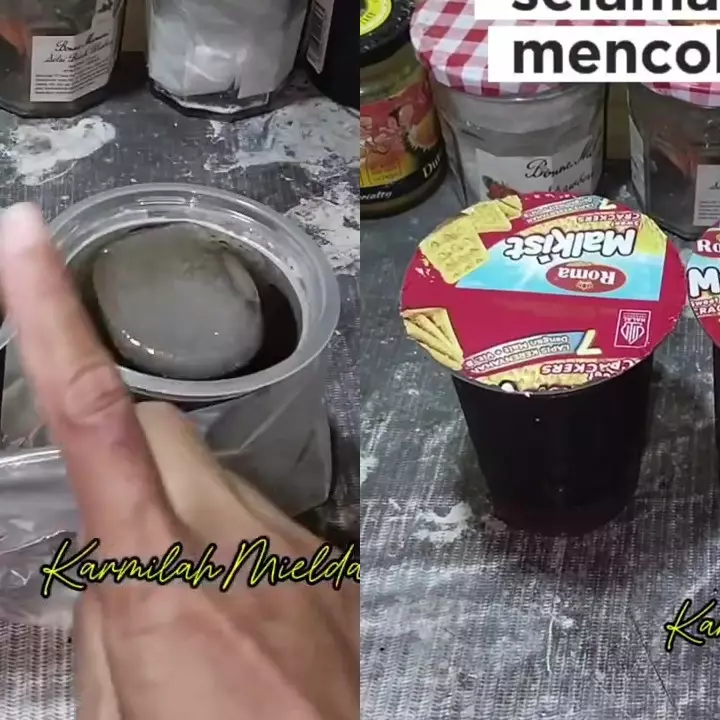  Wanita ini punya cara unik vakum minuman tanpa mesin press, praktis dan nggak bikin tumpah