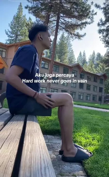 curhatan pria dulunya kuliah ke Amerika © TikTok