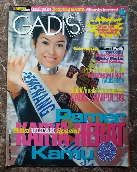 potret lawas seleb jadi jawara gadis sampul © instagram