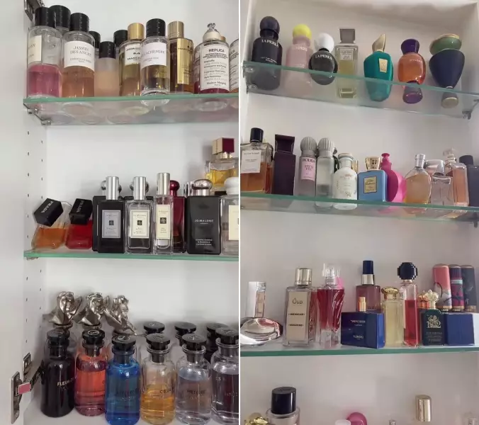 Amanda Manopo spill ratusan koleksi parfum © 2025 brilio.net