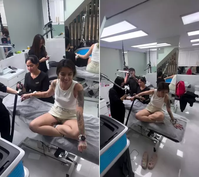 Sheila Marcia hapus tato di tubuh © 2025 brilio.net