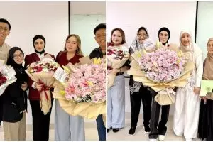 Sering dikira lulusan SMA, ini 7 momen Mulan Jameela seminar thesis, dapat kejutan dari Ahmad Dhani