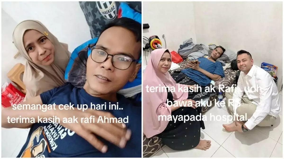 Segera rujuk dan menikah lagi, ini 7 potret Fahmi Bo dan eks istri yang disebut merawatnya saat sakit