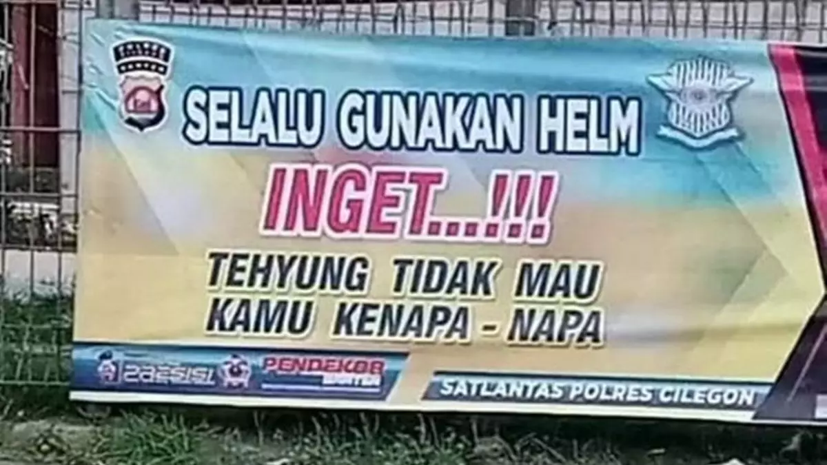 Bikin ngakak tapi ngena! 11 tulisan peringatan di jalan ini niatnya serius malah bikin gagal fokus