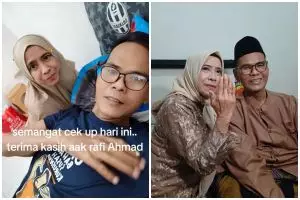 7 Potret Fahmi Bo resmi nikah lagi dengan eks istri, akad nikah digelar sederhana di rumah kontrakan