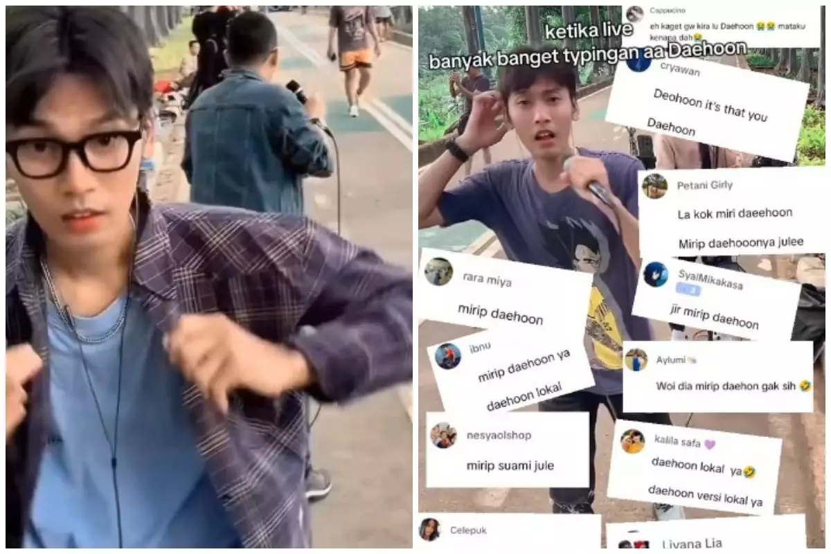 Viral pria punya wajah disebut 'kembaran' Na Daehoon, momennya saat ketemu bikin salfok kemiripannya