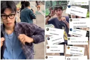 Viral pria punya wajah disebut 'kembaran' Na Daehoon, momennya saat ketemu bikin salfok kemiripannya