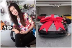 Eks penjaga counter HP ini kini gacor jadi juragan skincare, pamer  beli mobil Rp5 M, ini 9 potretnya