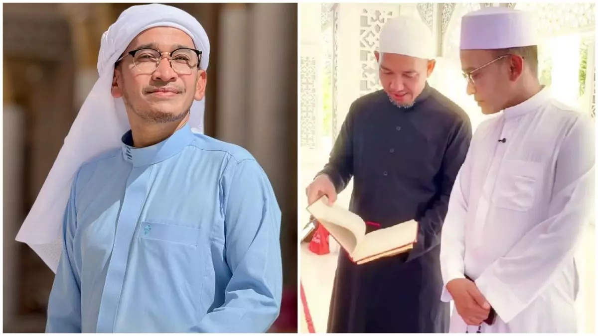 9 Potret Ruben Onsu isi waktu luang dengan belajar di pesantren, dalami Islam bareng habib dan ustaz