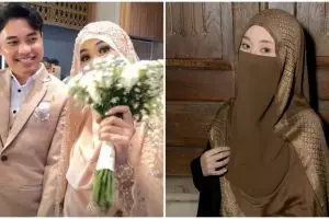 Tak pernah diekspos, YouTuber Fiki Naki resmi nikahi Tina Agustin, ini 9 potret sosok sang istri