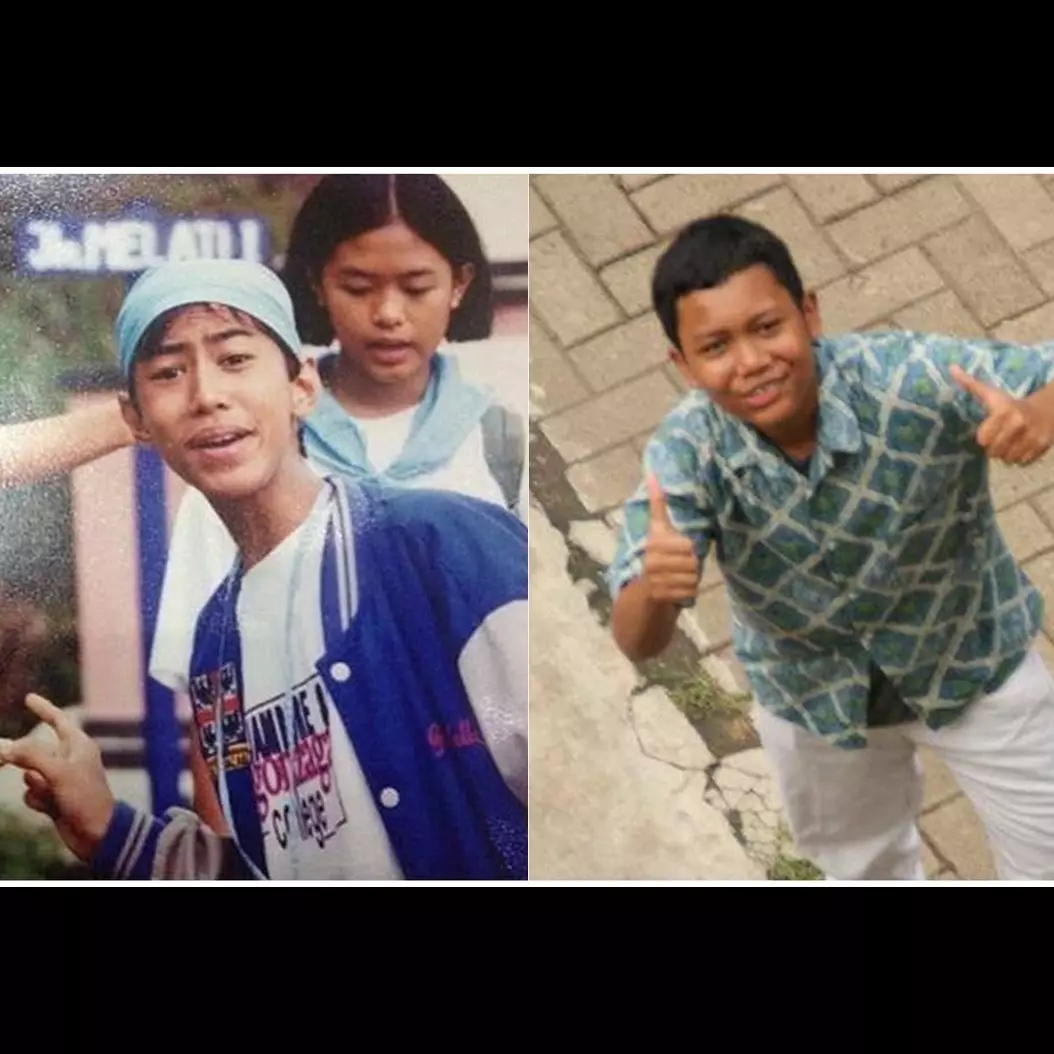 Gayanya konyol, begini potret lawas 13 komedian saat SMA