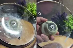 Tutup panci di dapur jadi buram karena bercak air? Coba bersihkan pakai 2 bahan dapur ini biar bening 