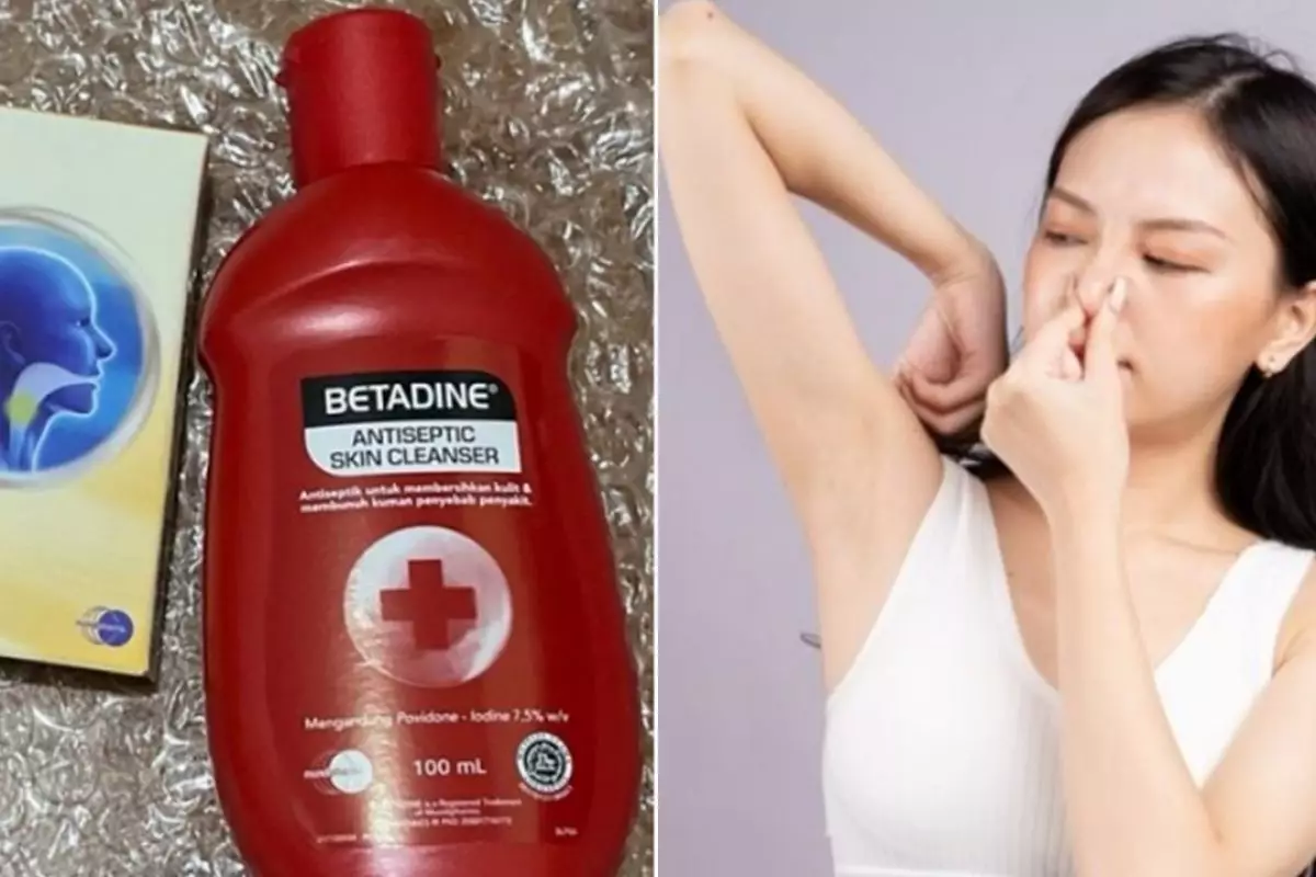 Andalkan Betadine skin cleanser, begini trik agar ketiak tak bau seharian tanpa deodoran