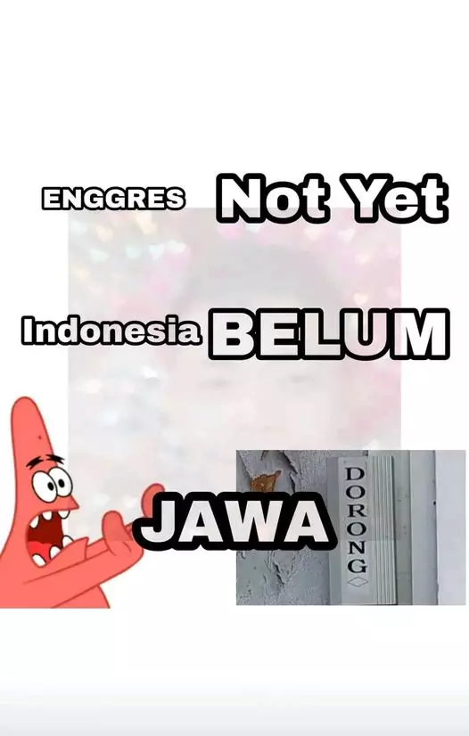 13 Perbedaan lucu Bahasa Inggris, Indonesia, dan Jawa yang bikin geleng-geleng kepala 13 Perbedaan lucu Bahasa Inggris, Indonesia, dan Jawa yang bikin geleng-geleng kepala