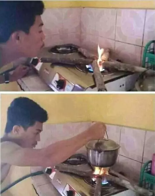 masak di kompor © berbagai sumber