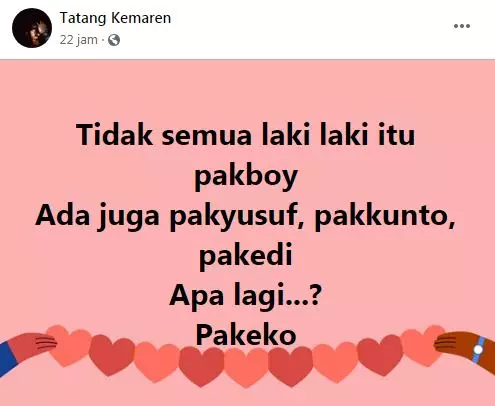 kata pelesetan di status bapak-bapak © berbagai sumber