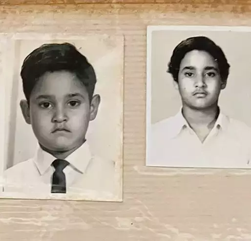 Potret lawas suami penyanyi saat sekolah © berbagai sumber