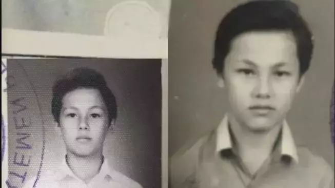 Potret lawas suami penyanyi saat sekolah © berbagai sumber