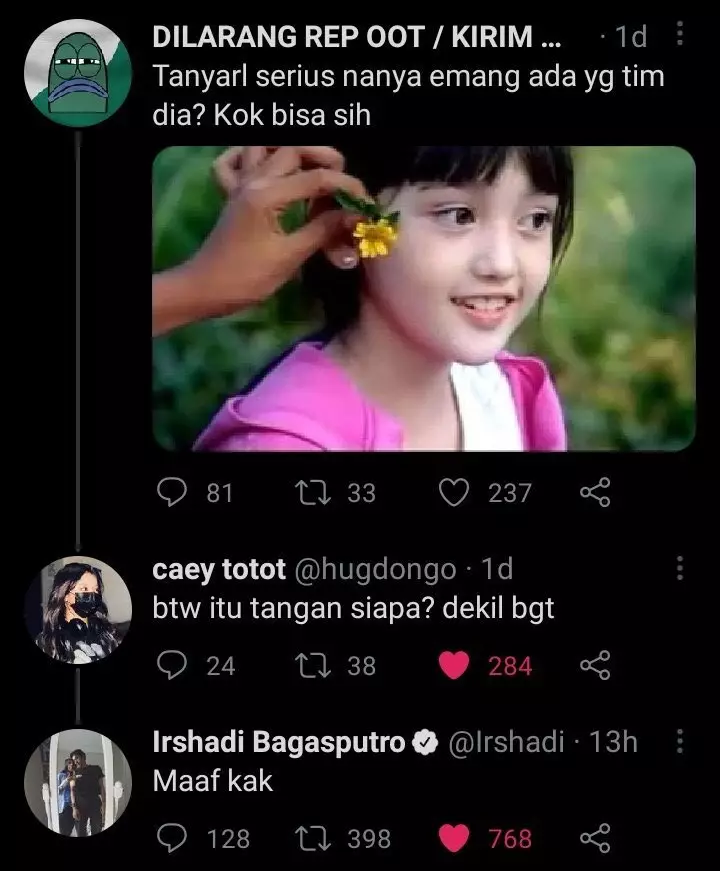 jawaban kocak di cuitan © Twitter