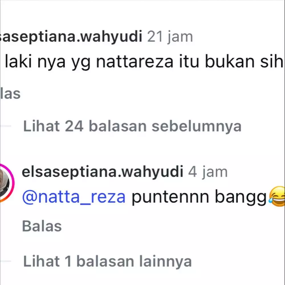 Natta Reza dikira selingkuh dengan Inara © Instagram Natta Reza dikira selingkuh dengan Inara © Instagram