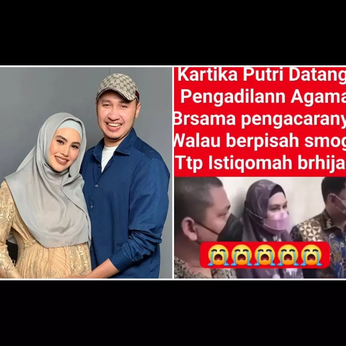 Geram dirumorkan cerai dengan Habib Usman Bin Yahya, Kartika Putri beberkan fakta rumah tangganya