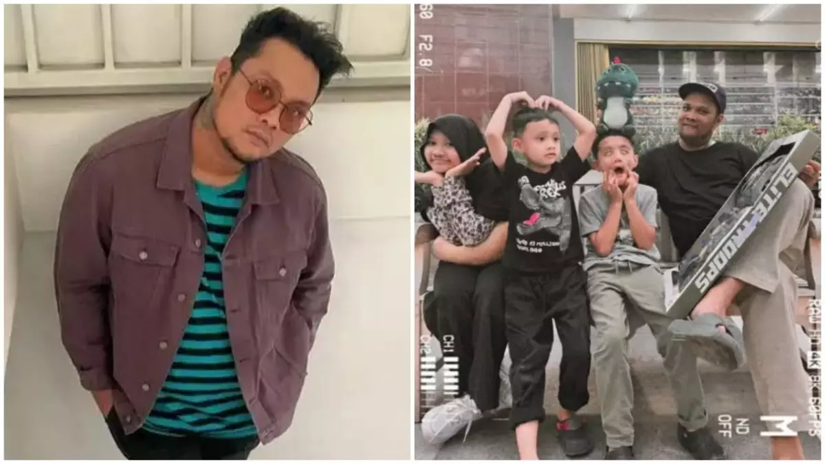 Virgoun ambil alih urus anak, ini 7 potretnya liburan bareng ketiga buah hati di Jepara