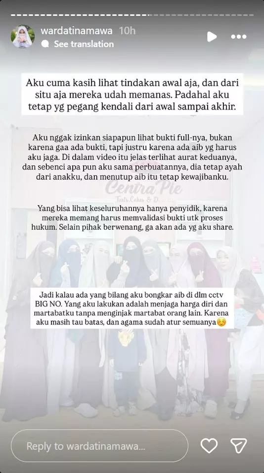 Wardatina Mawa tetap proses hukum usai Insanul Fahmi akui nikah siri © 2025 brilio.net Wardatina Mawa tetap proses hukum usai Insanul Fahmi akui nikah siri © 2025 brilio.net