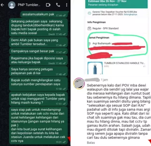 klarifikasi resmi KAI petugas KRL dipecat © berbagai sumber