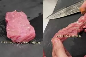 Kerap disepelekan! Simak trik potong daging sapi lokal biar hasilnya cepat empuk saat diolah