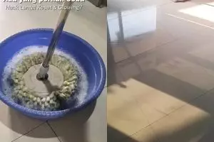 Asal pakai pembersih bisa bikin lantai bau amis usai dipel, coba gunakan 2 bahan dapur ini biar wangi