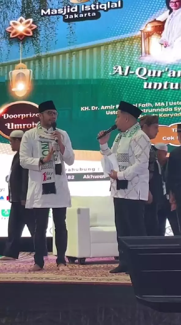 Ruben Onsu jadi pembicara tabligh akbar © Instagram