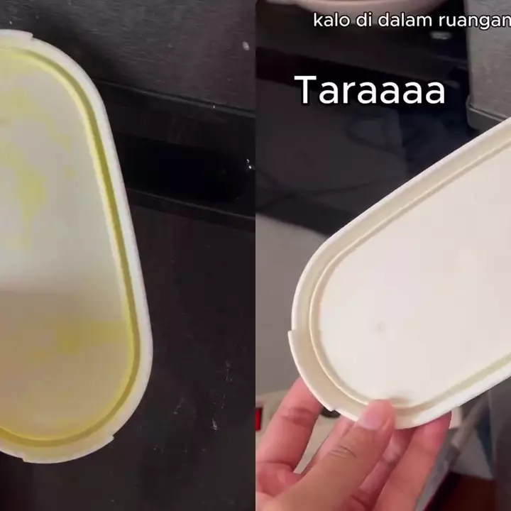 Bukan dicuci pakai odol, cara ini lebih ampuh hilangkan noda kunyit di perabot plastik tanpa bekas