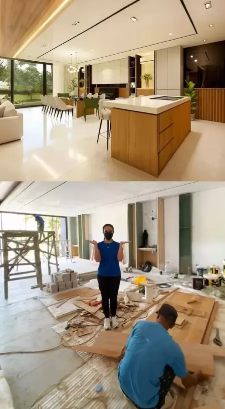 progres pembangunan rumah Yura Yunita © Instagram progres pembangunan rumah Yura Yunita © Instagram