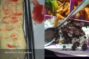 15 Momen apes pamer makanan, bukannya estetik malah gagal total