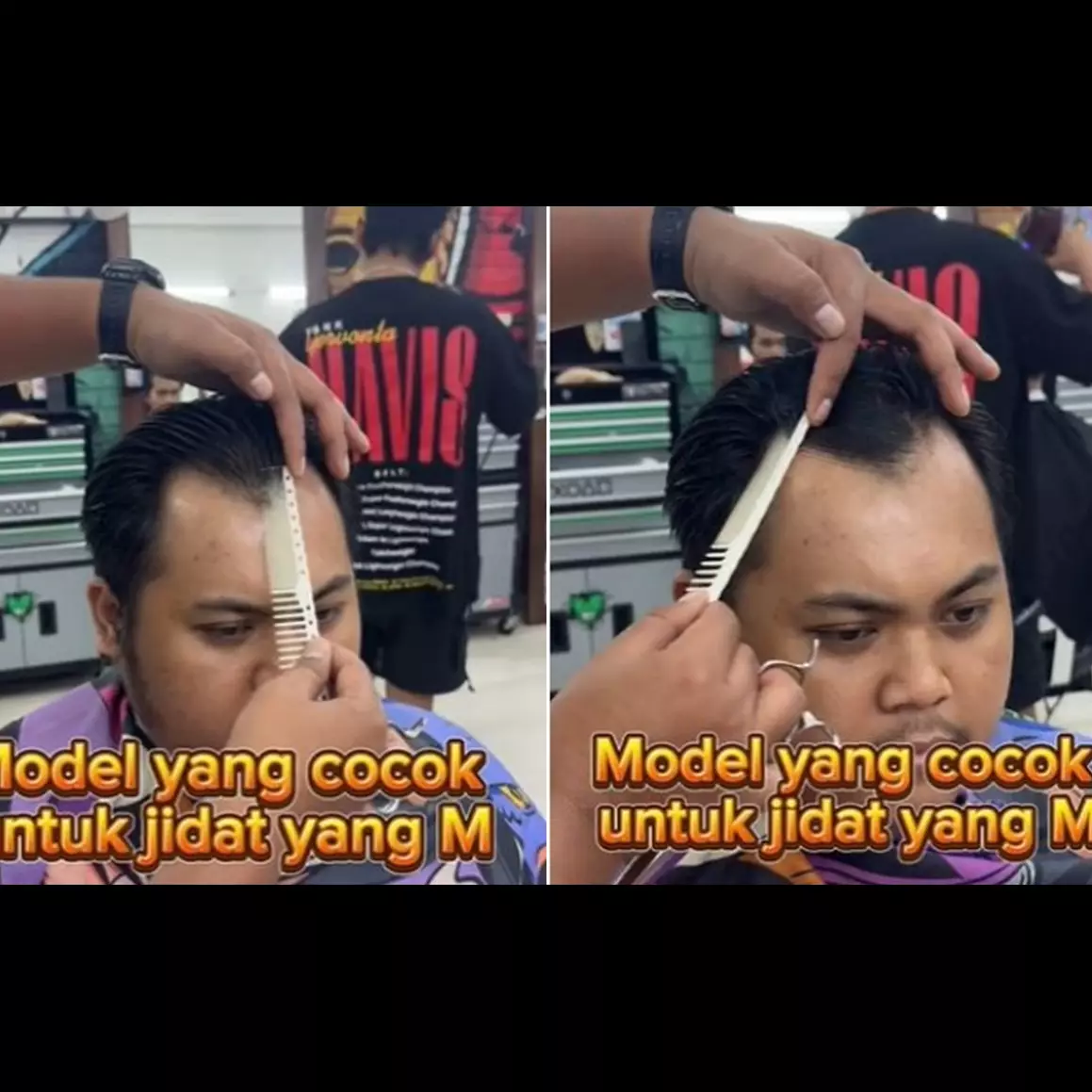 Wajah auto fresh, intip transformasi cowok botak M usai di-styling hasilnya bak pakai hair extension