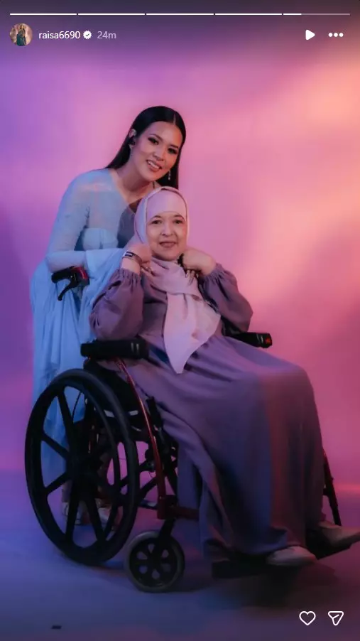 Ibunda Raisa meninggal dunia © 2025 brilio.net