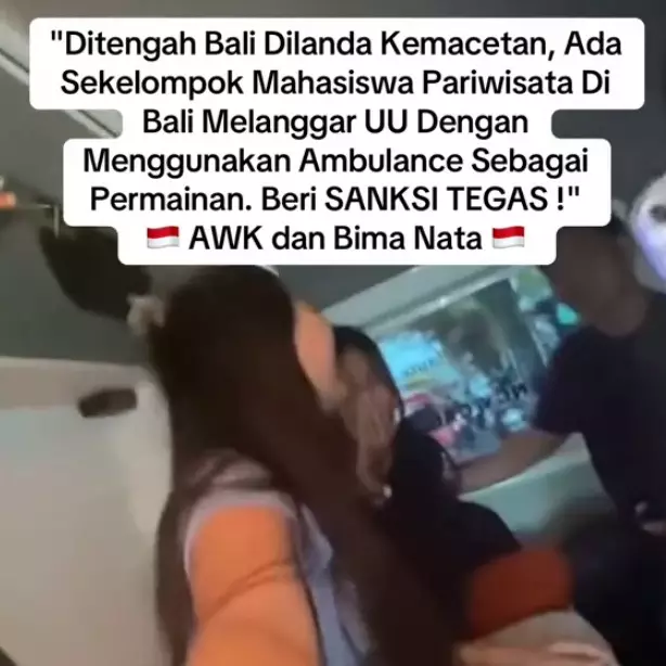 Viral aksi mahasiswa mainkan sirene ambulans buat konten, ini klarifikasi mereka, tetap diproses hukum