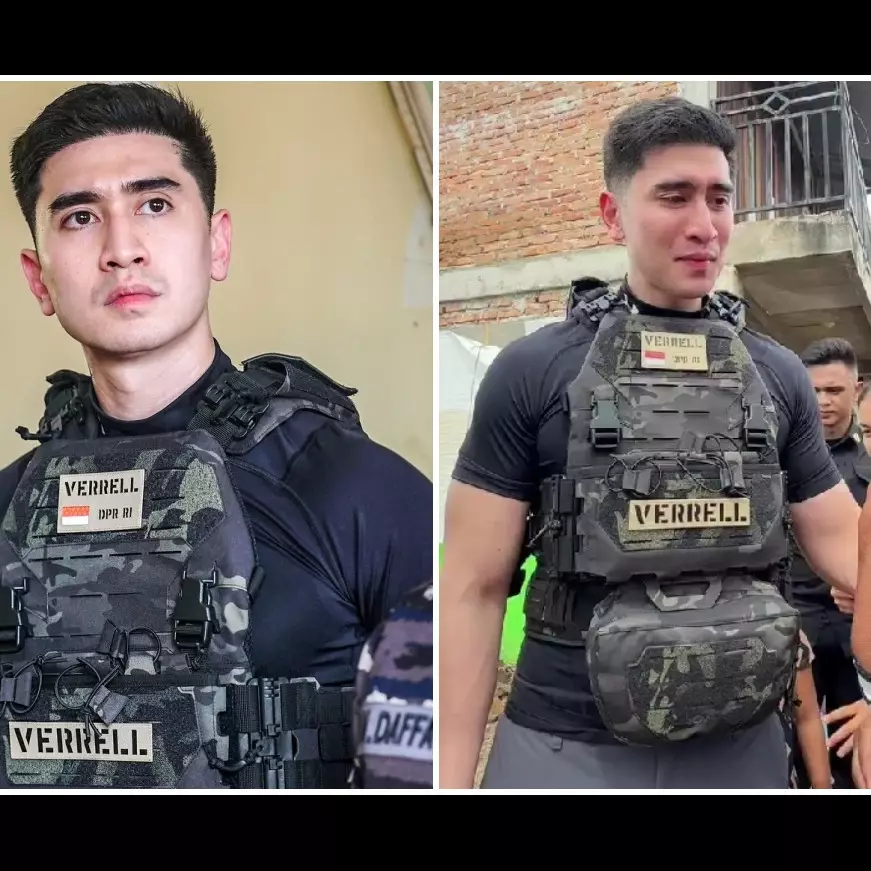 9 Potret Verrell Bramasta datangi korban banjir di Sumatera Barat, beri motor dari dana pribadi