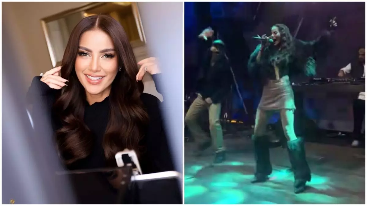 9 Potret Olla Ramlan tampil di klub malam, gaya jogetnya di depan pacar berondongnya disorot