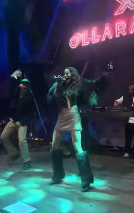 Olla Ramlan tampil di klub malam © TikTok