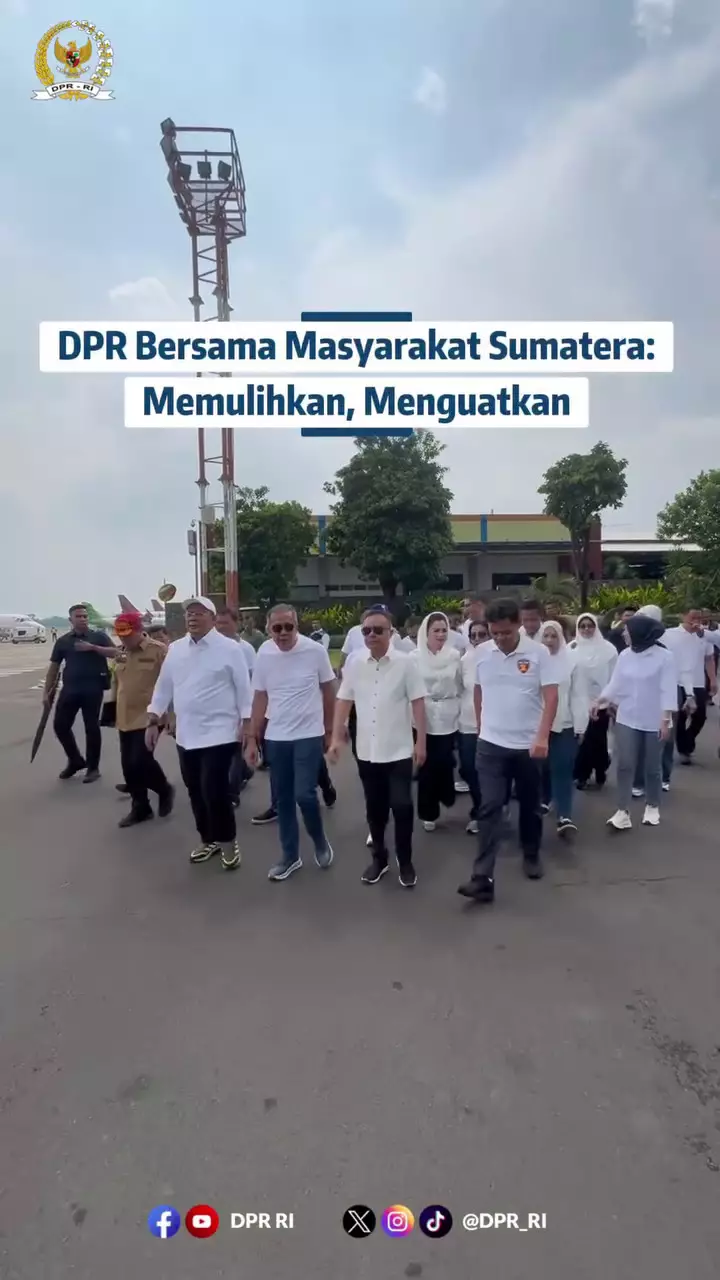 DPR kirim 15 juta ton beras bagi korban bencana Sumatra © 2025 Instagram DPR kirim 15 juta ton beras bagi korban bencana Sumatra © 2025 Instagram