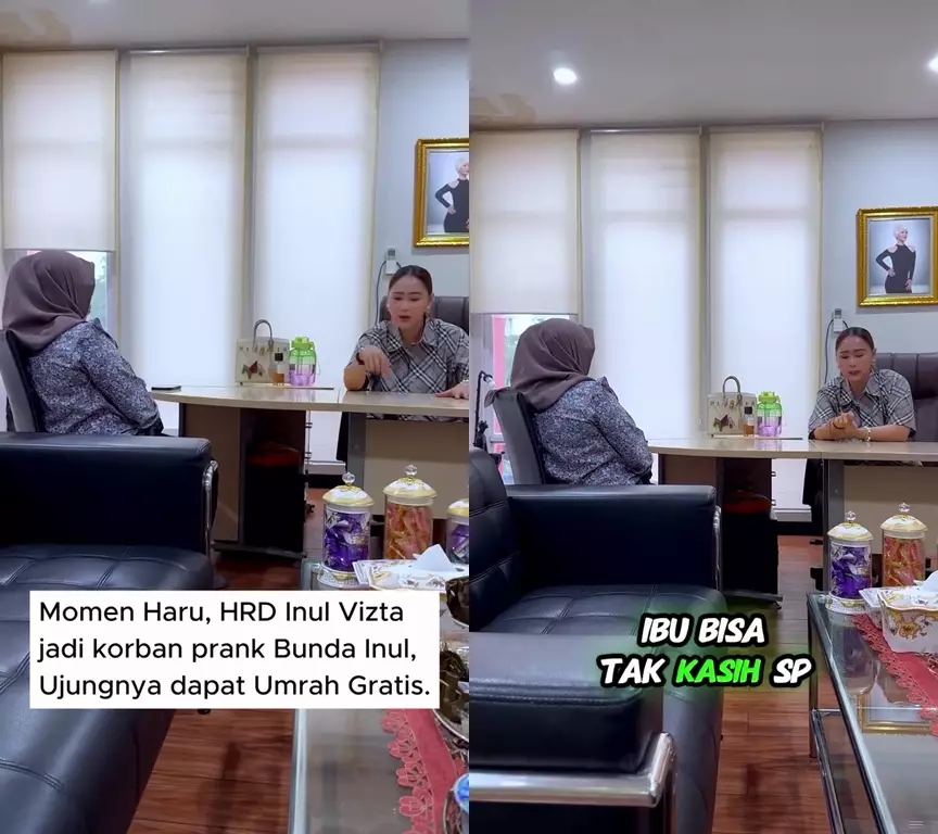 Inul Daratista hadiahi karyawan ibadah umrah © 2025 brilio.net