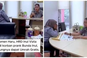 Bikin haru, Inul Daratista beri kejutan umrah untuk karyawan yang 10 tahun setia bekerja bersamanya