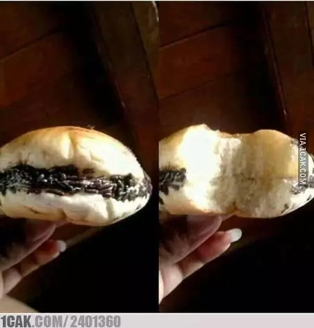 momen apes pas makan roti © Berbagai sumber