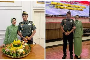 9 Potret Juliana Moechtar dampingi suami di acara kenaikan pangkat, kini jabat brigadir jenderal TNI