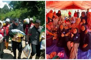 7 Potret seleb bantu korban bencana Sumatera, gaya Verrell Bramasta pakai rompi taktis disorot