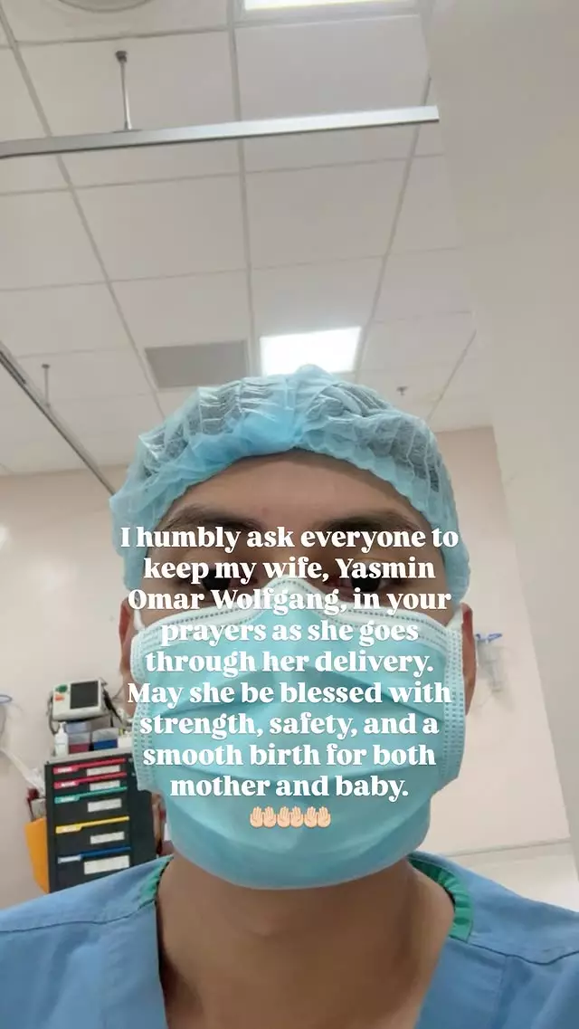 persalinan anak kedua Yasmine Ow © Instagram