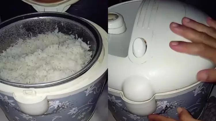 Bukan dilapisi kain, ini cara bikin nasi tak cepat kering dan berkerak meski disimpan di rice cooker