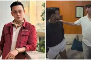 9 Potret Denny Sumargo jenguk Onad di panti rehabilitasi, sang musisi ungkap penyesalannya